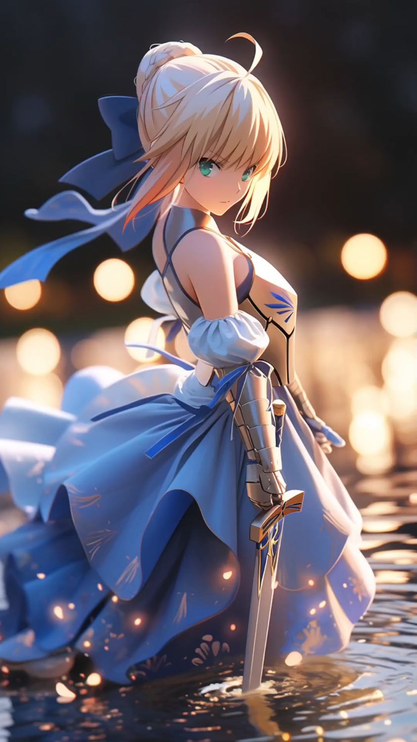 fate系列美图之亚瑟王阿尔托莉雅·潘德拉贡9