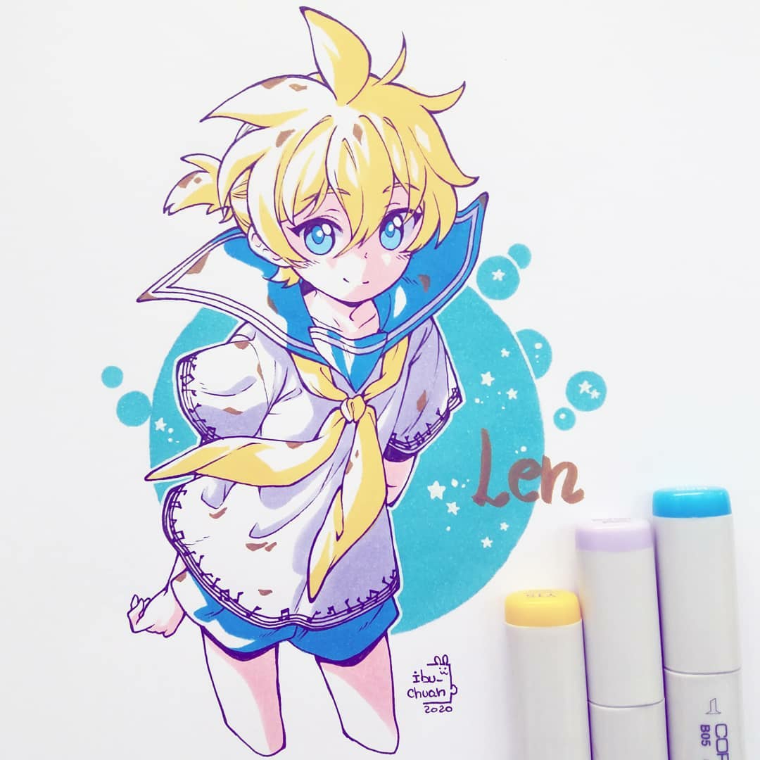 2021年最新版马克笔动漫人物素材,临摹学习好资料!