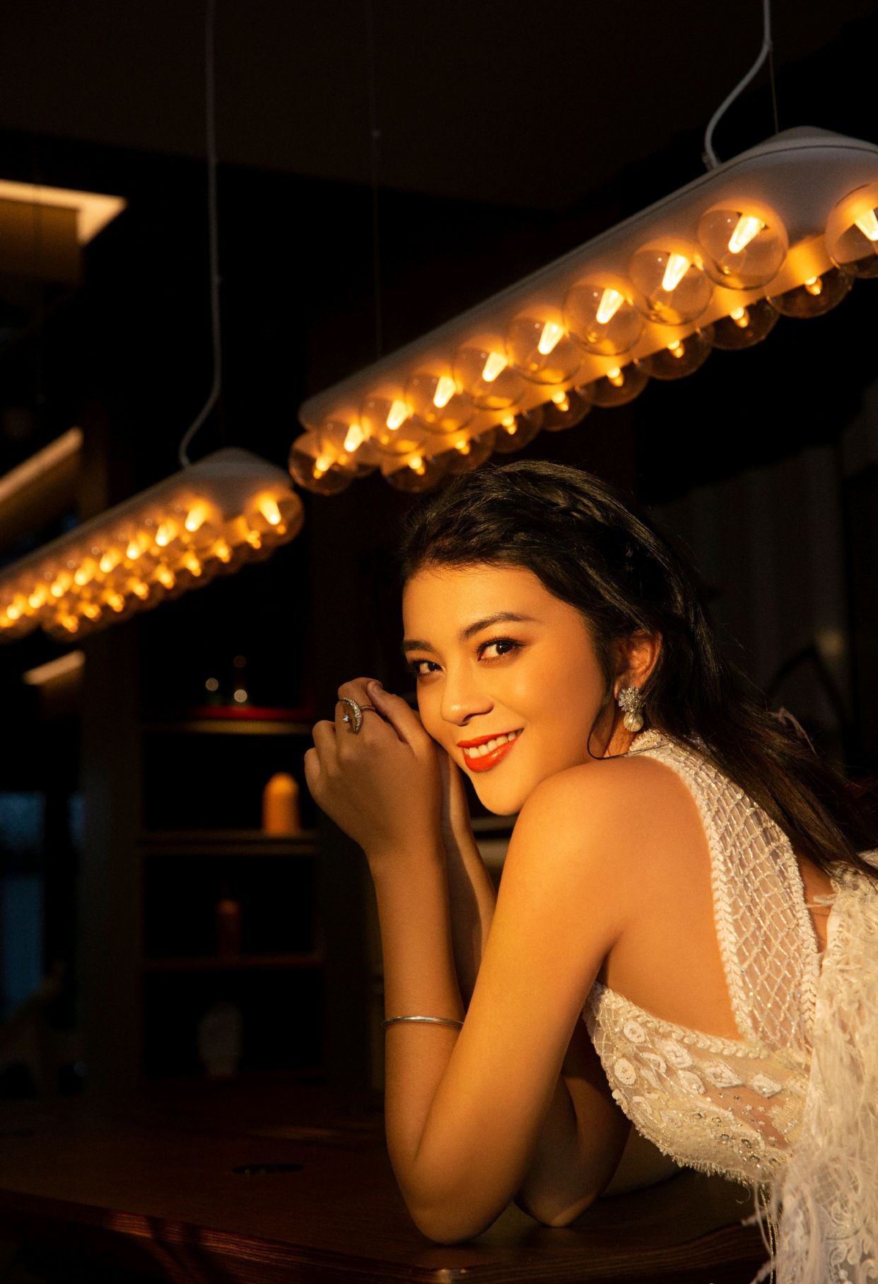 明星写真美图|谈莉娜