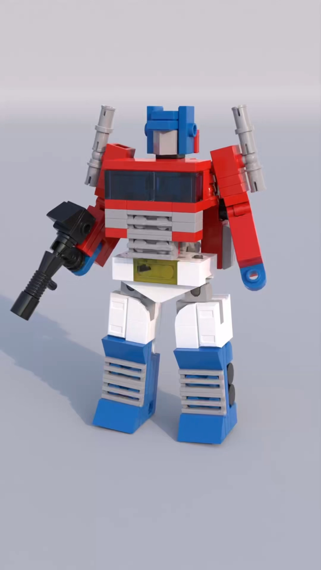 moko的小型积木擎天柱