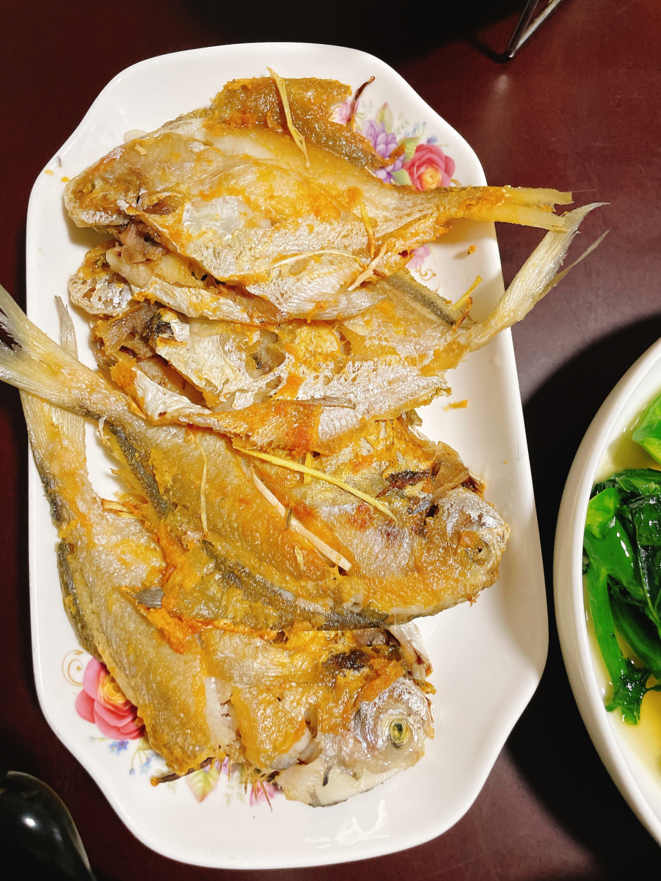 潮汕家常菜 冬菜排骨 紫菜鸡蛋汤 堤補炒芥兰 香煎白枪鱼 家常做法