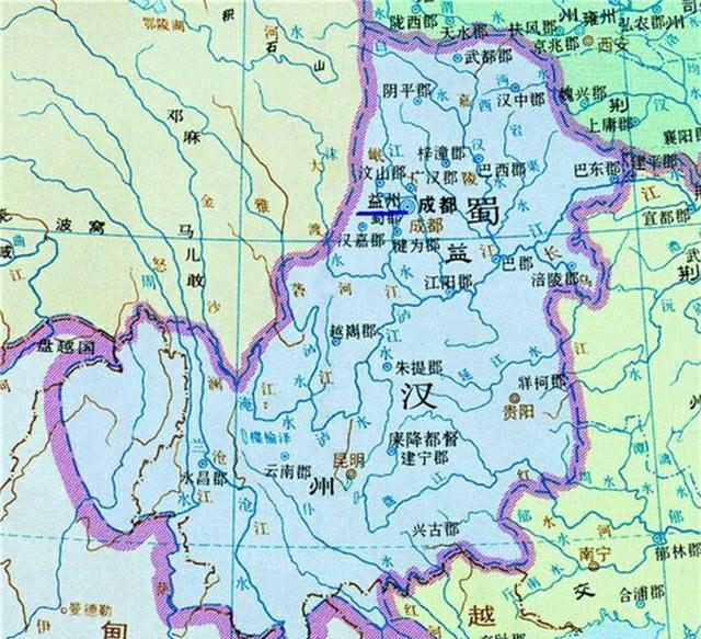 汉末三国时期,蜀国的国土面积究竟有多大?