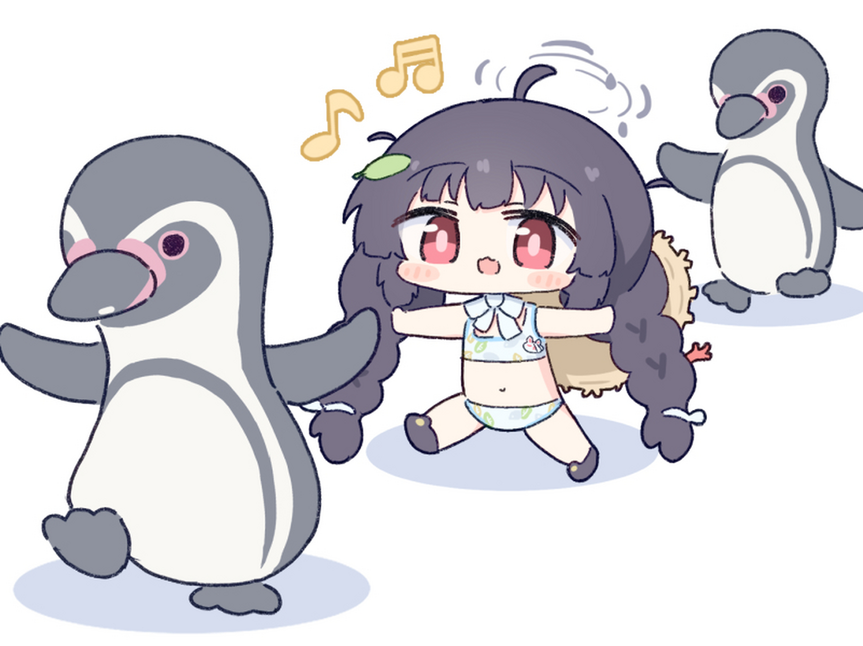 美游(q版)#碧蓝档案#  画师:海ヒオ