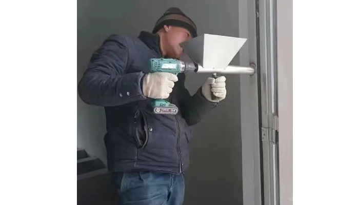 防火门灌浆用什么材料