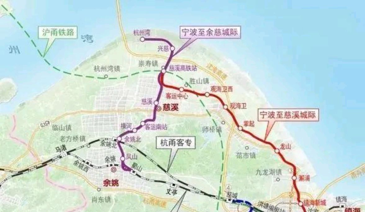 宁慈城际铁路图片