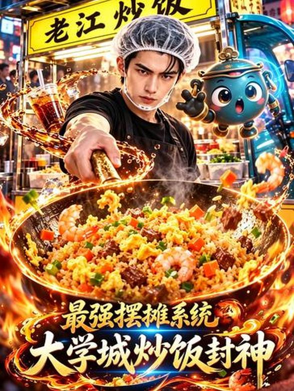 最强摆摊系统：大学城炒饭封神