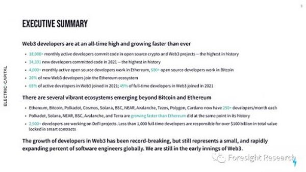 Foresight Ventures: Web3 开发生态年度报告