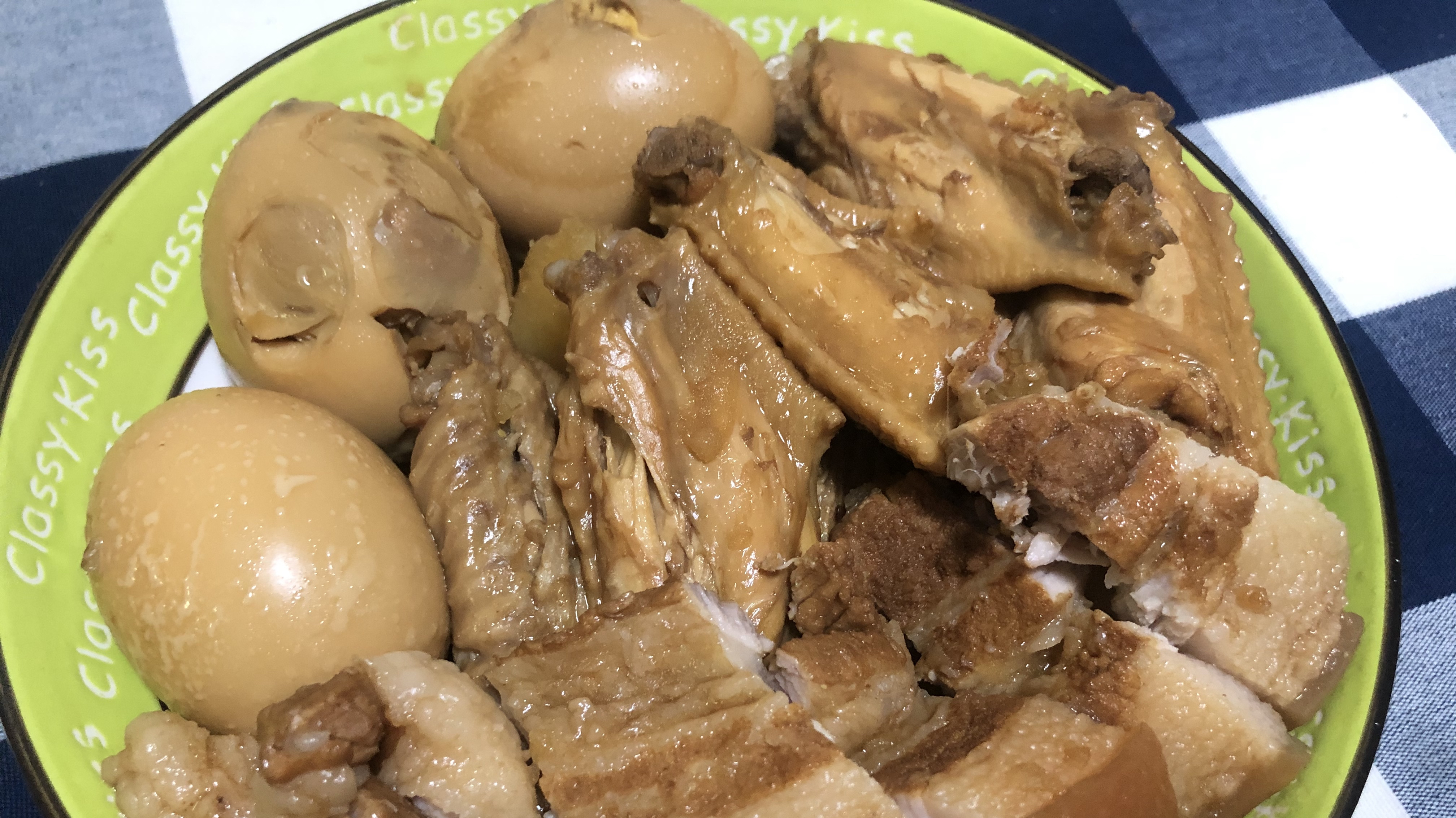 粤式卤味拼盘,卤鸡翅卤鸡脚,不用花钱外面买了