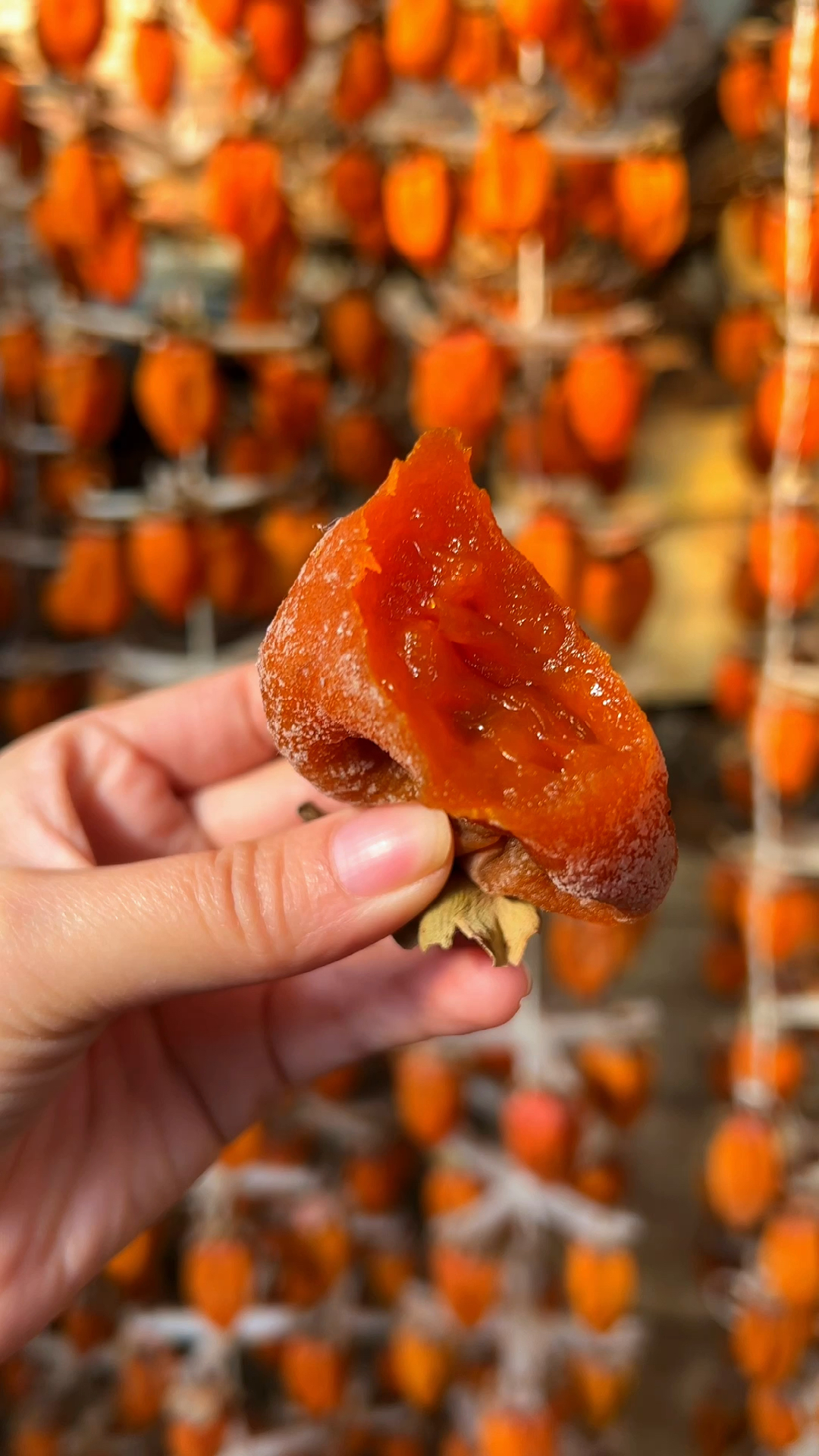 正宗富平曹村柿饼,自然晾晒0添加,每一个都流心爆浆!