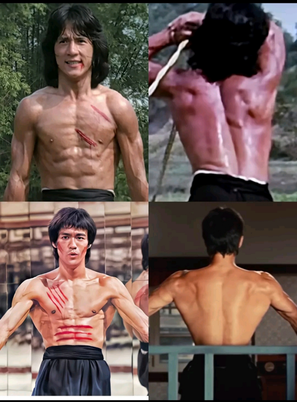 网友:成龙和李小龙肌肉对比,谁更壮?