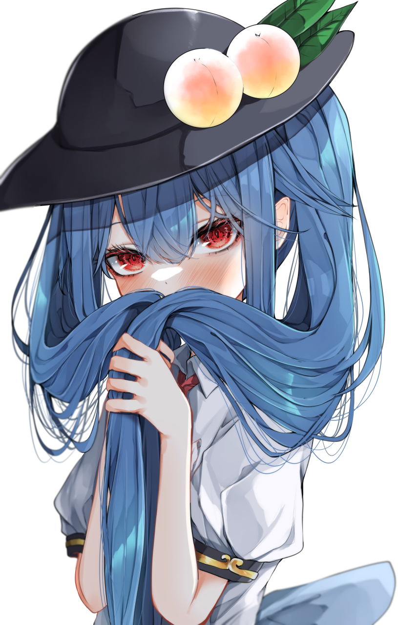 吃个桃桃99[滑稽]——比那名居天子(东方project)#二次元#  画师:つ