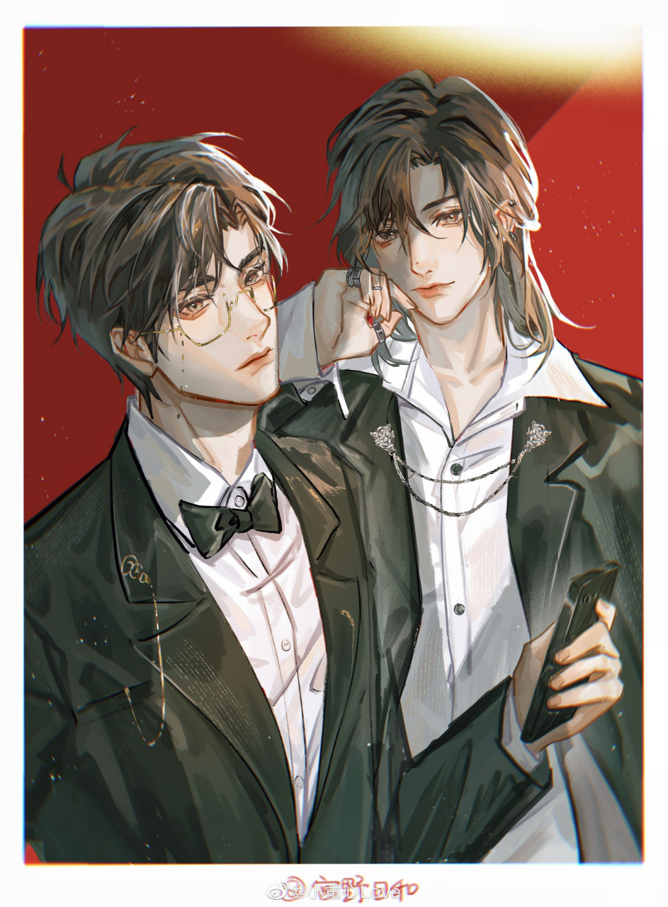 我只喜欢你的人设: 西装暴徒～仙品,好像结婚证[awsl] cr:宫野日和  6