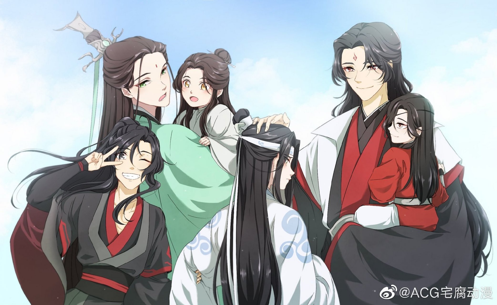 魔道祖师#天官赐福#人渣反派自救系统 墨香大家庭～大哥大嫂很会