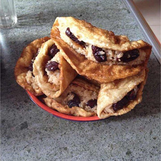 武威特色端午美食:油饼子卷糕