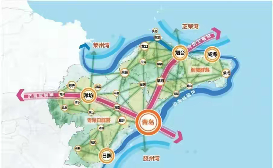 胶州半岛行政区划调整建议