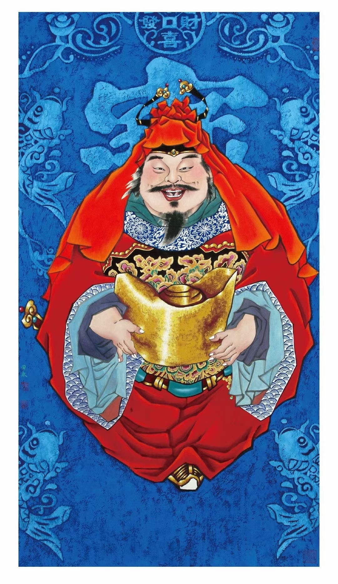 佛像艺术画家田勇老师作品展示