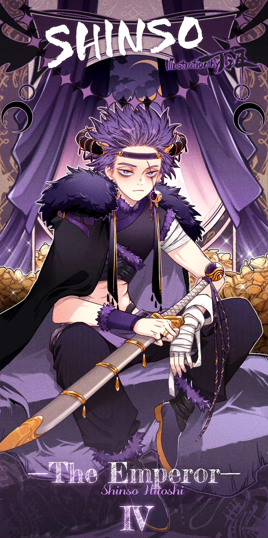 游戏《第五人格》塔罗牌风格角色插画欣赏