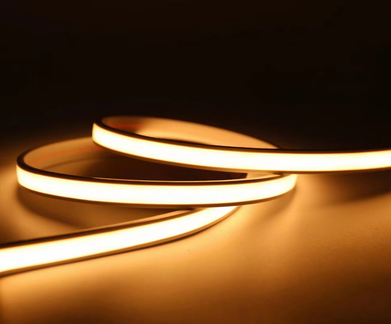 ip68实心共挤cob防水灯带