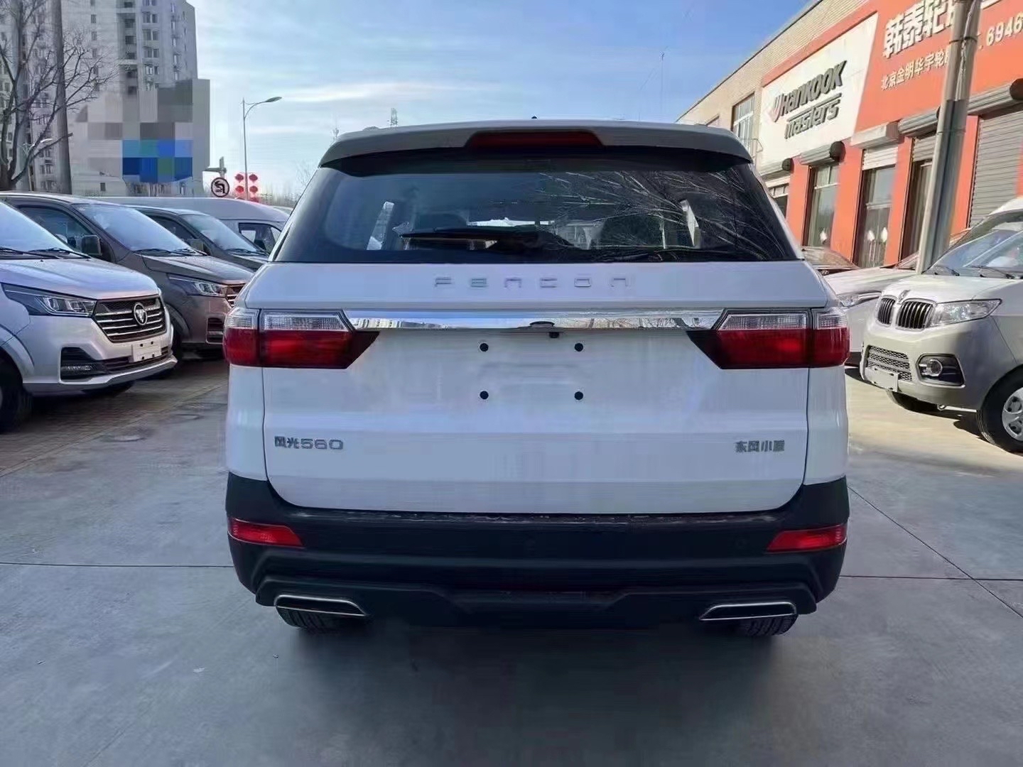 带京牌检测车 东风风光560