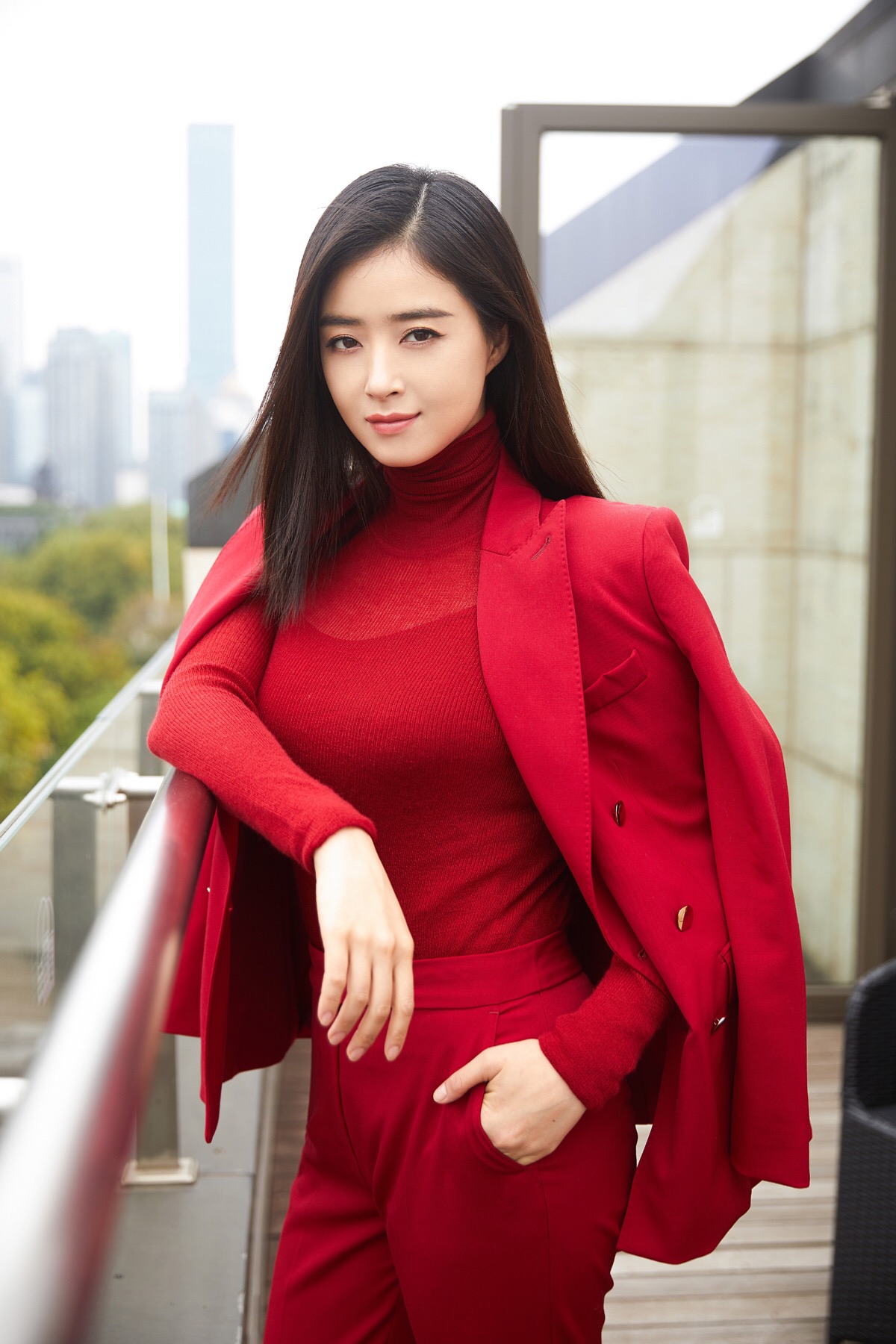 甜美可人蒋欣图集