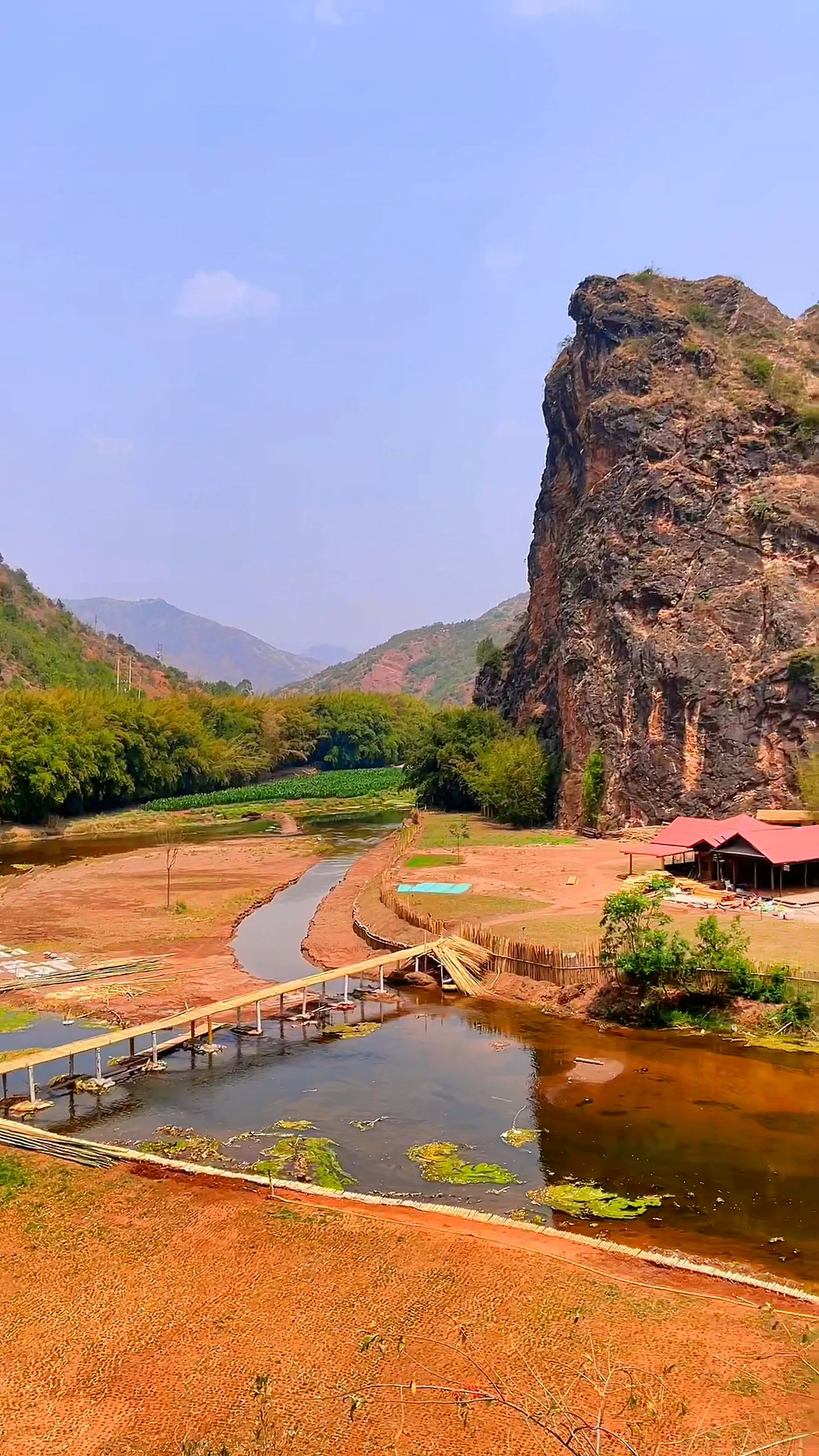 绿汁江九渡河美景