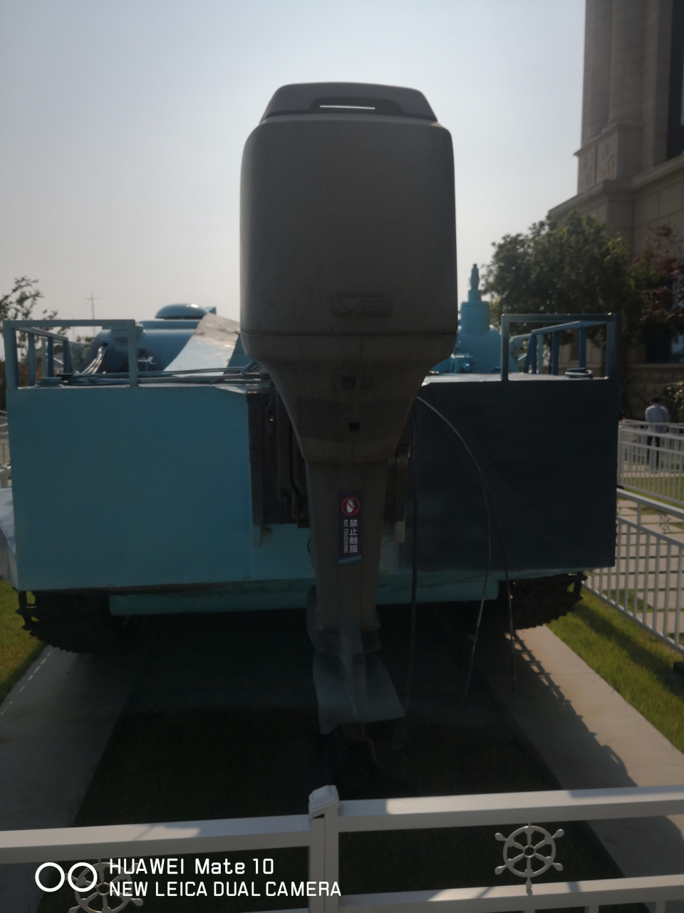 zbd86b式两栖步兵战车尾部特写