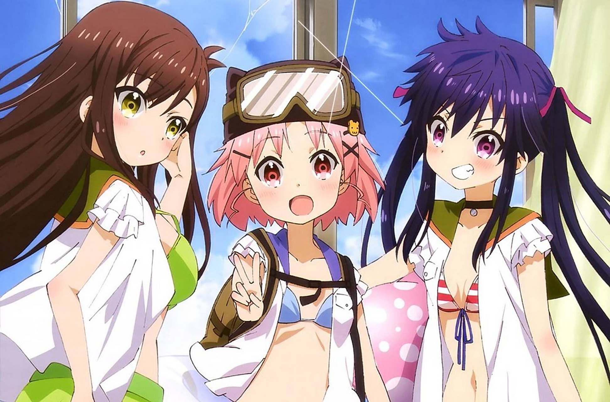 每日动漫分享  动漫:学园孤岛  类型:治愈 日常 萌系 校园  注:看此