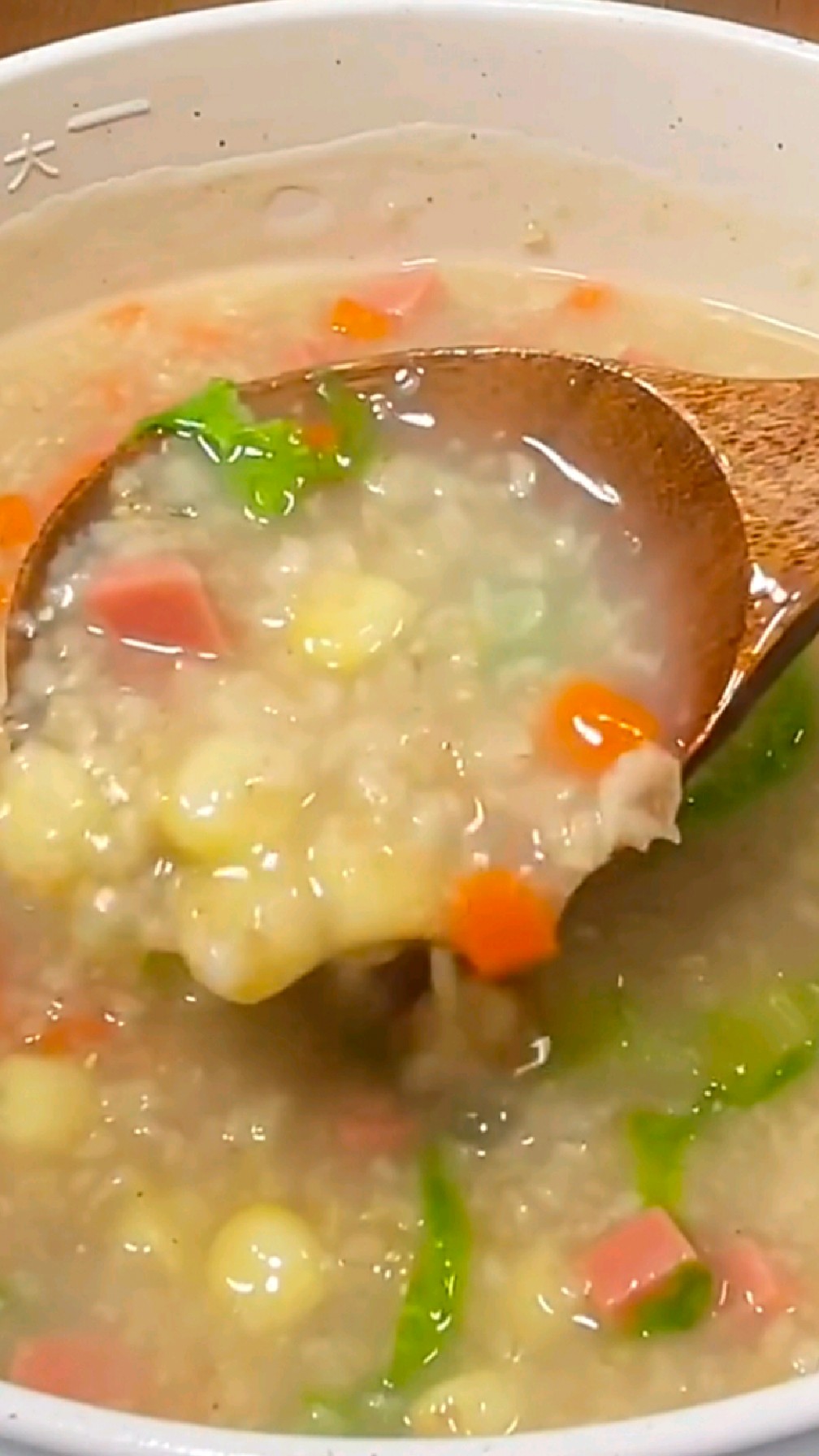 蔬菜低脂燕麦粥