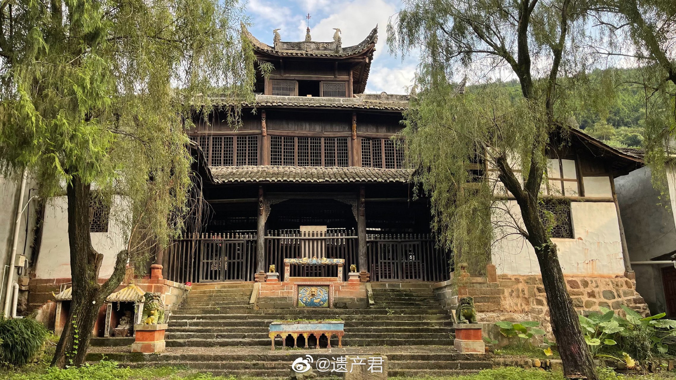 四川绵阳,青林口古镇,原始风貌的清代建筑群,完全没有商业化