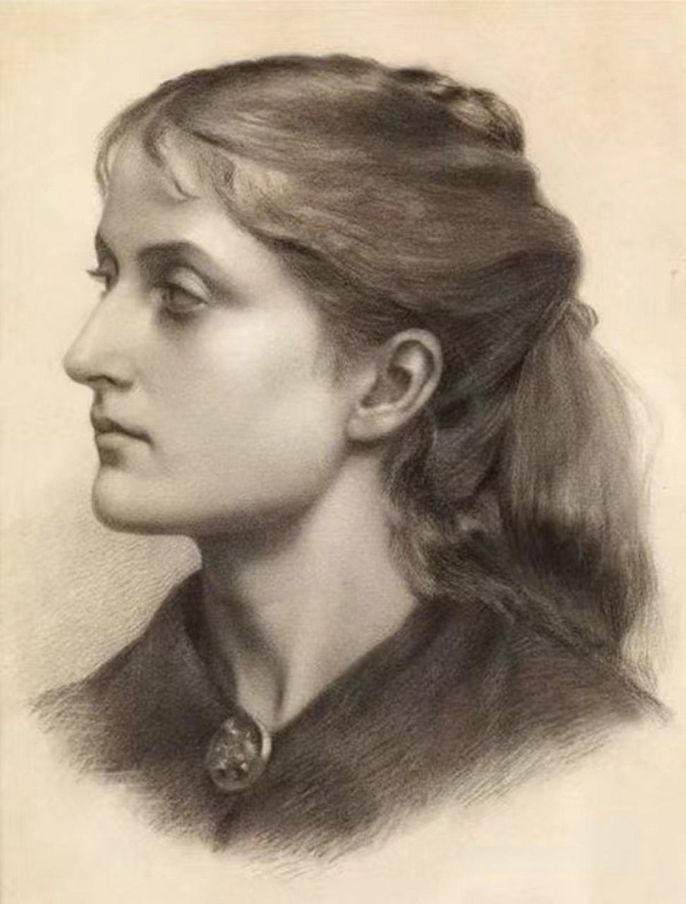 大师们的头部素描,尤其是头发的画法太精彩了!