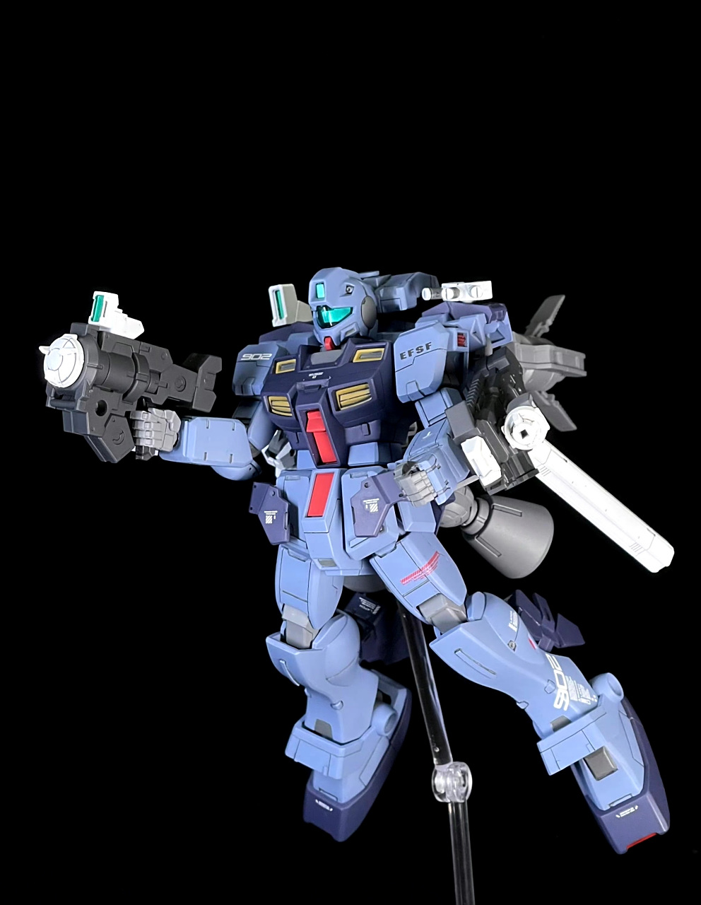 模型欣赏:机动战士高达 hg 吉姆强型侦查型,by omoide.