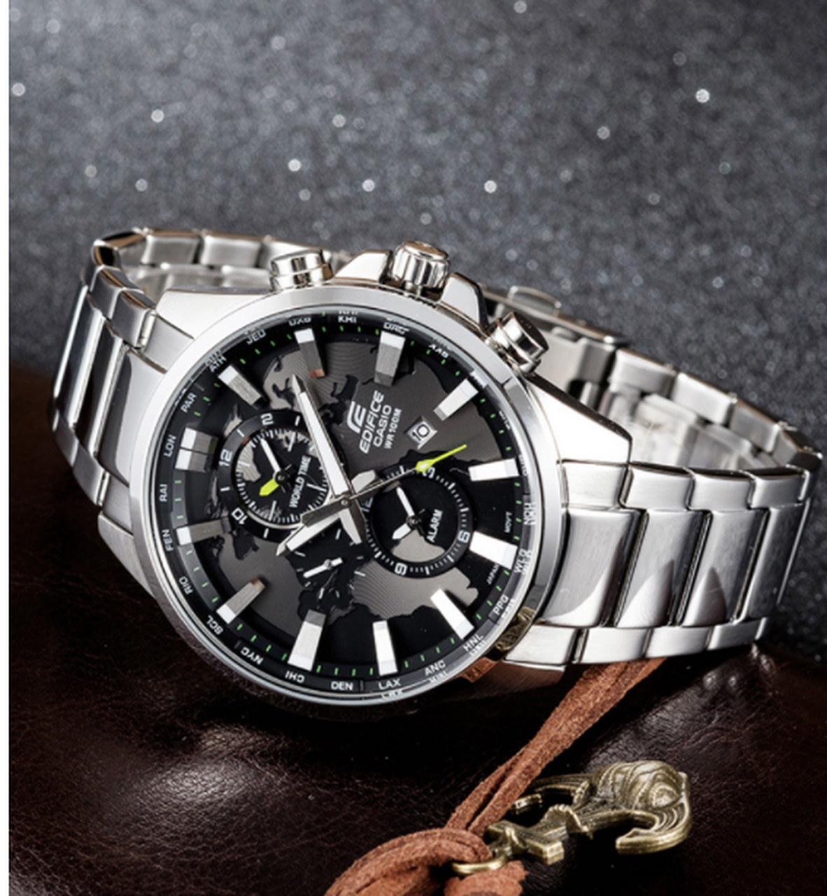 介绍了三款卡西欧手表,包括eqb-501xydb-1a,efr-303d-1a和g-shock.