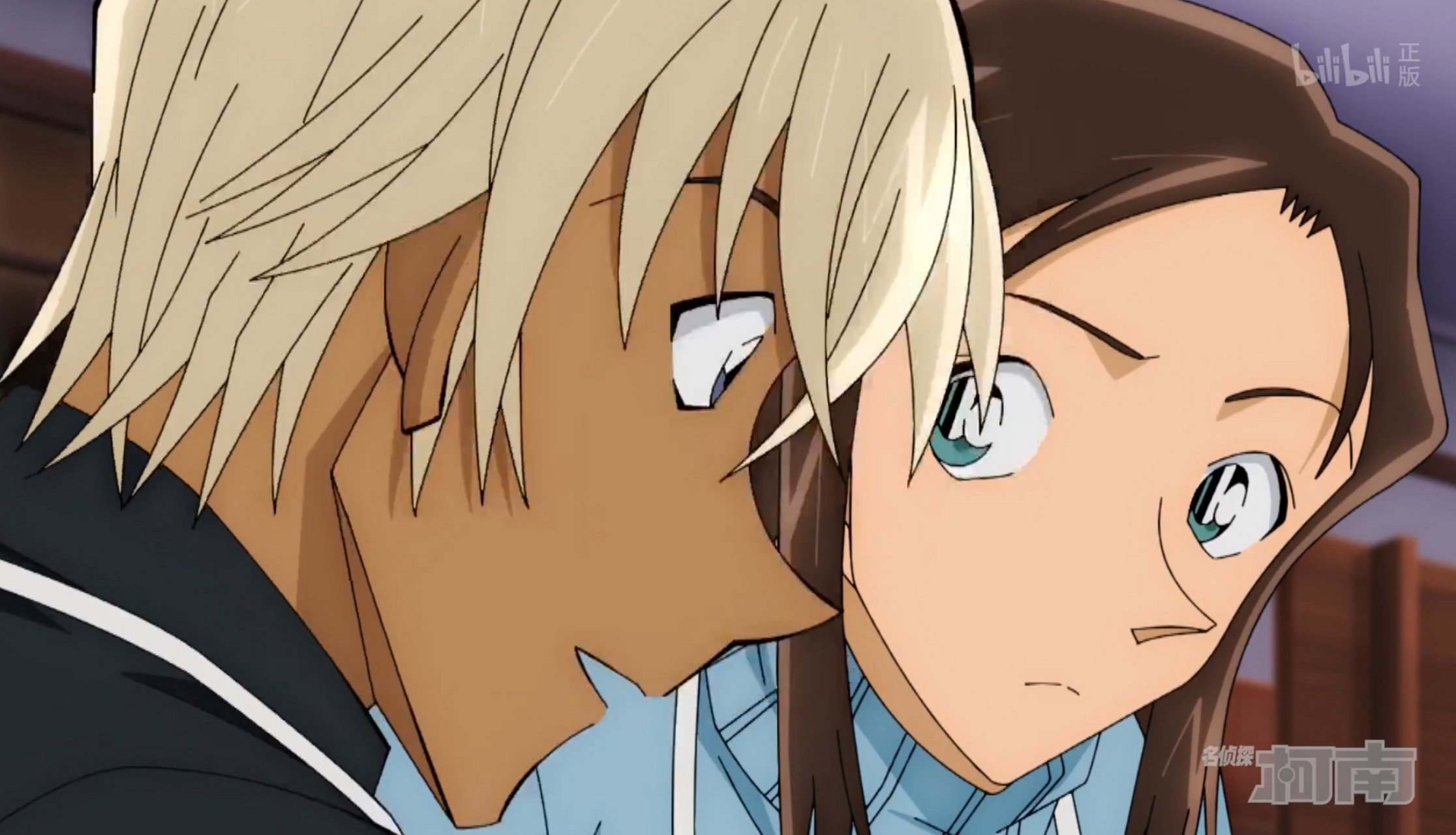 名侦探柯南# 七年前,降谷零在警校学习;七年后(现在),安室透在咖啡厅