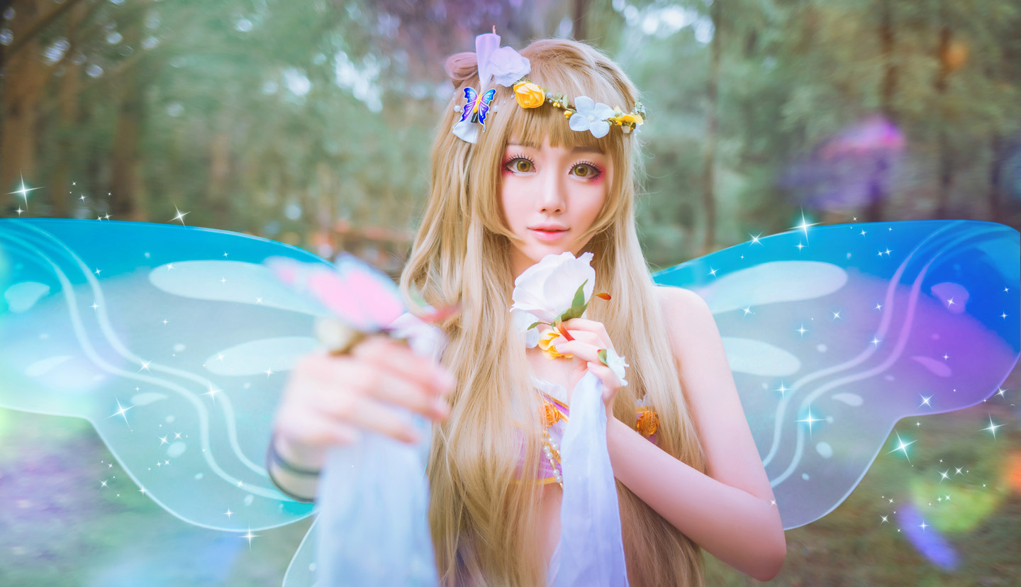 南小鸟cosplay·森林中的蝴蝶精灵