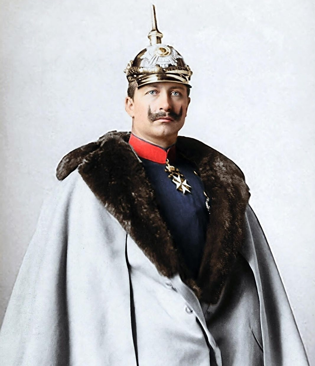 大表哥德皇威廉二世,拍摄于1896年普鲁士