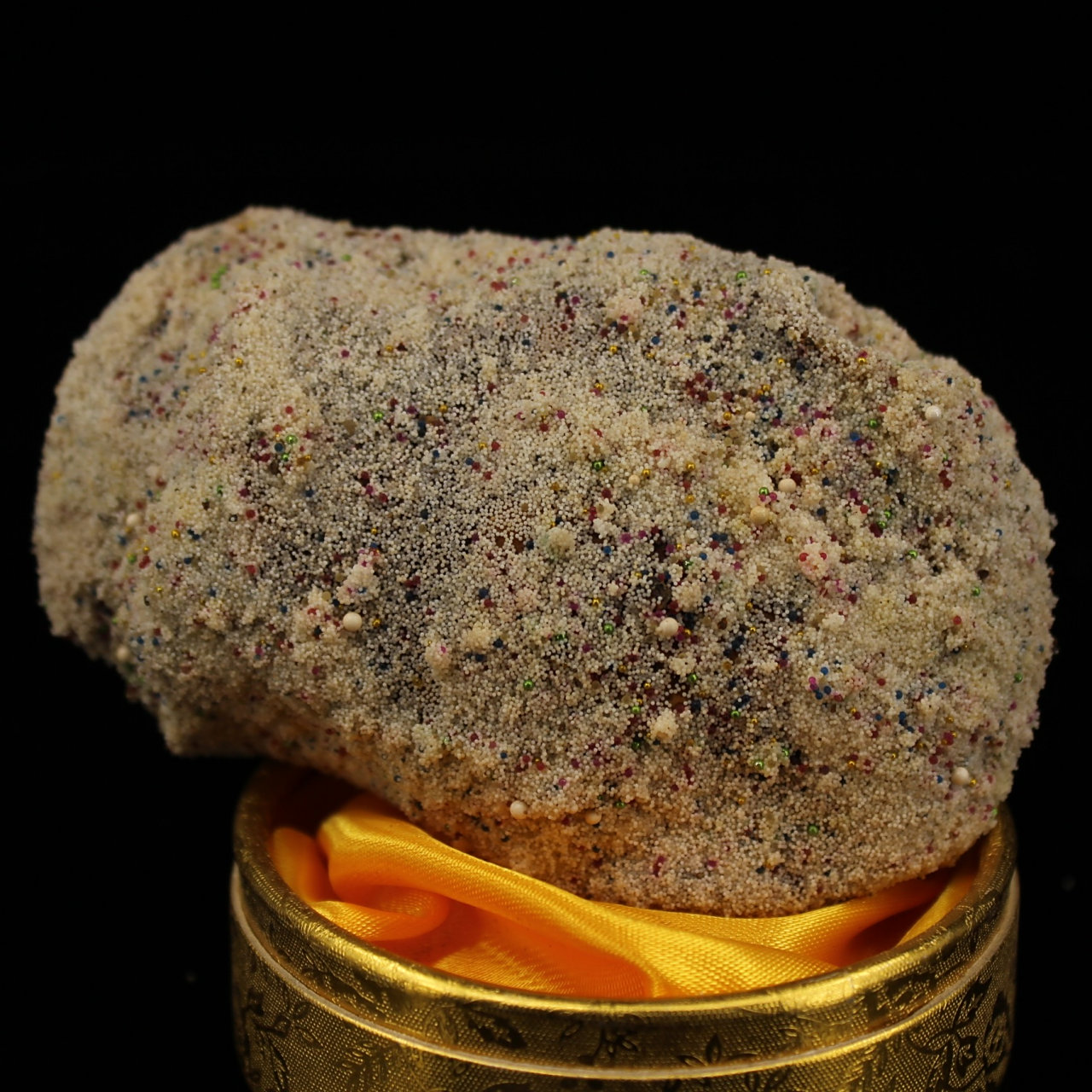 古寺地宫出土佛教无上再生佛骨舍利子 重363克