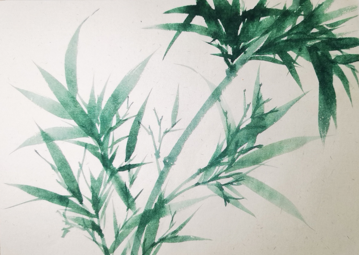 国画竹子的画法研究