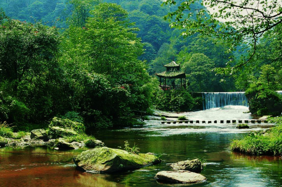 国内旅游去成都"天台山",避暑天堂,玩水圣地