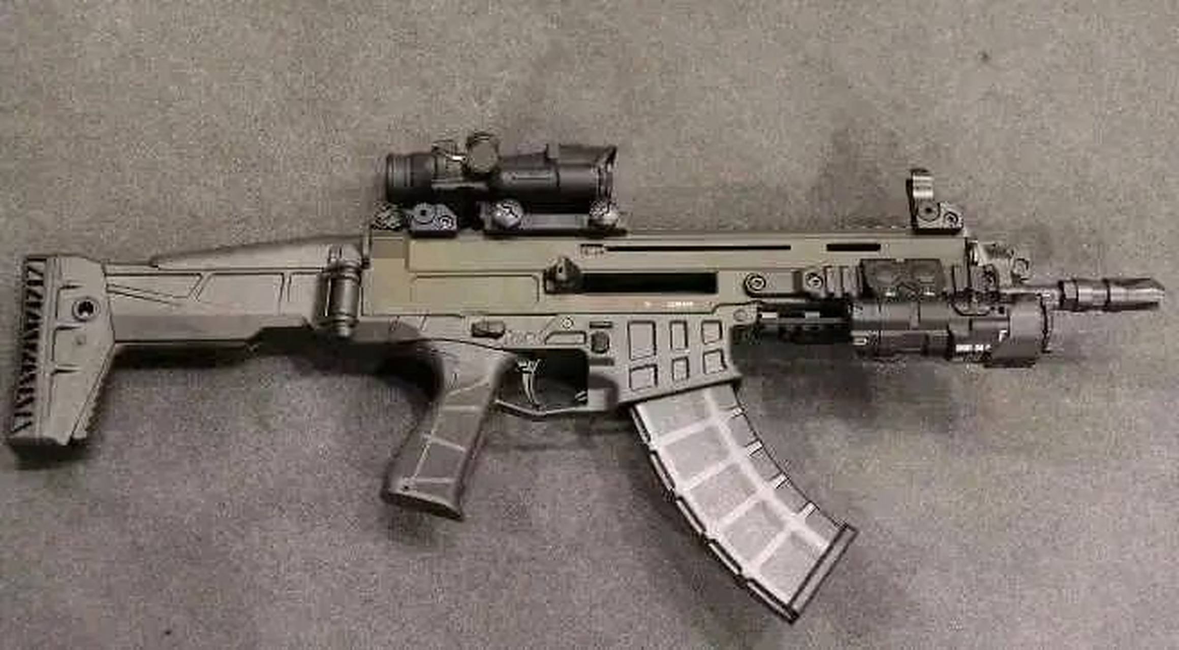 捷克出品必属精品 世界名枪:捷克cz805布伦突击步枪 说起捷克到想必