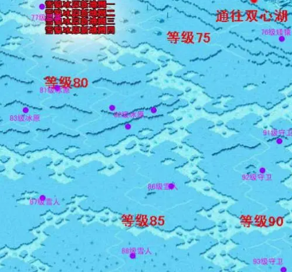 魔域火山boss地图分布图片