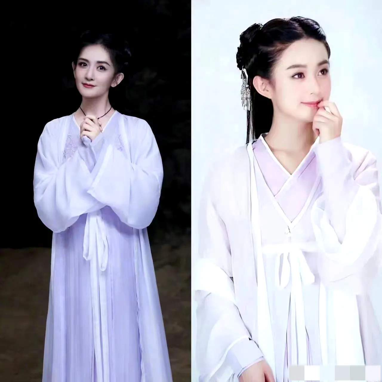 谢娜在萌探3中cos花千骨 还让赵丽颖打分 大哥二弟又联动了