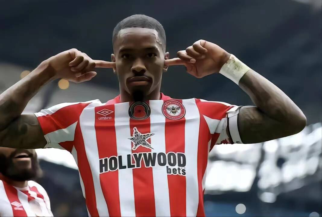 布伦特福德前锋伊万-托尼因故被禁赛8个月,同时罚款5万英镑