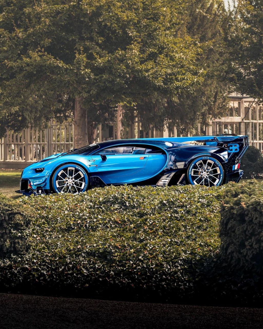 布加迪vision gt是法国超级跑车制造商布加迪(bugatti)于2015年推出的