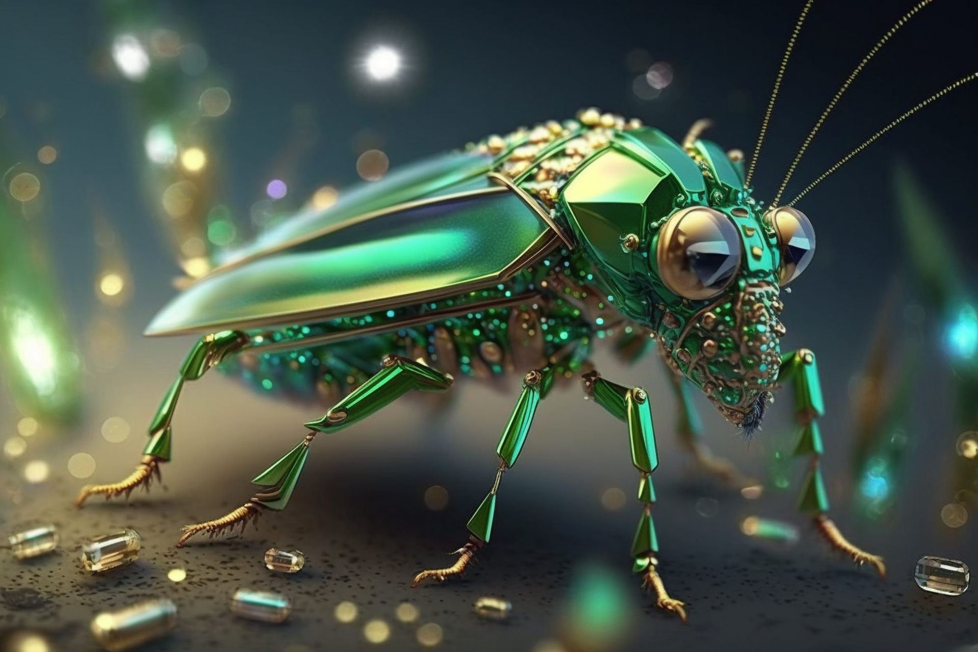 机甲蚂蚱,酷炫来袭