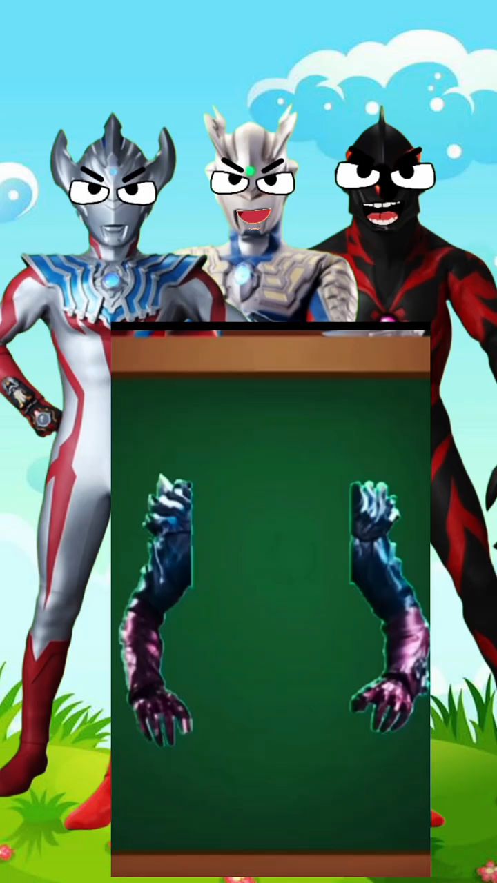 看手臂猜奥特曼大挑战