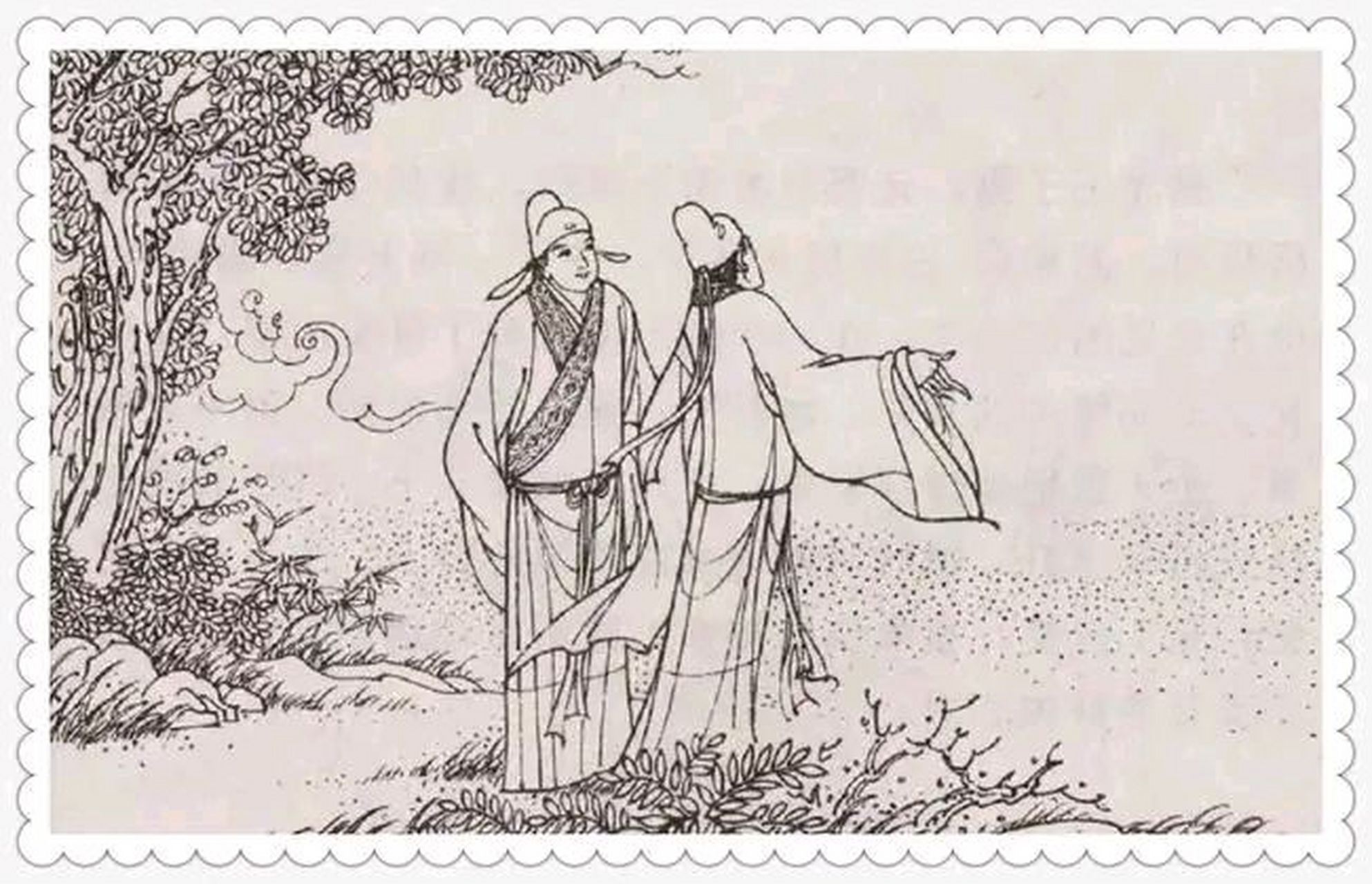 古代,有两兄弟相邻而住.