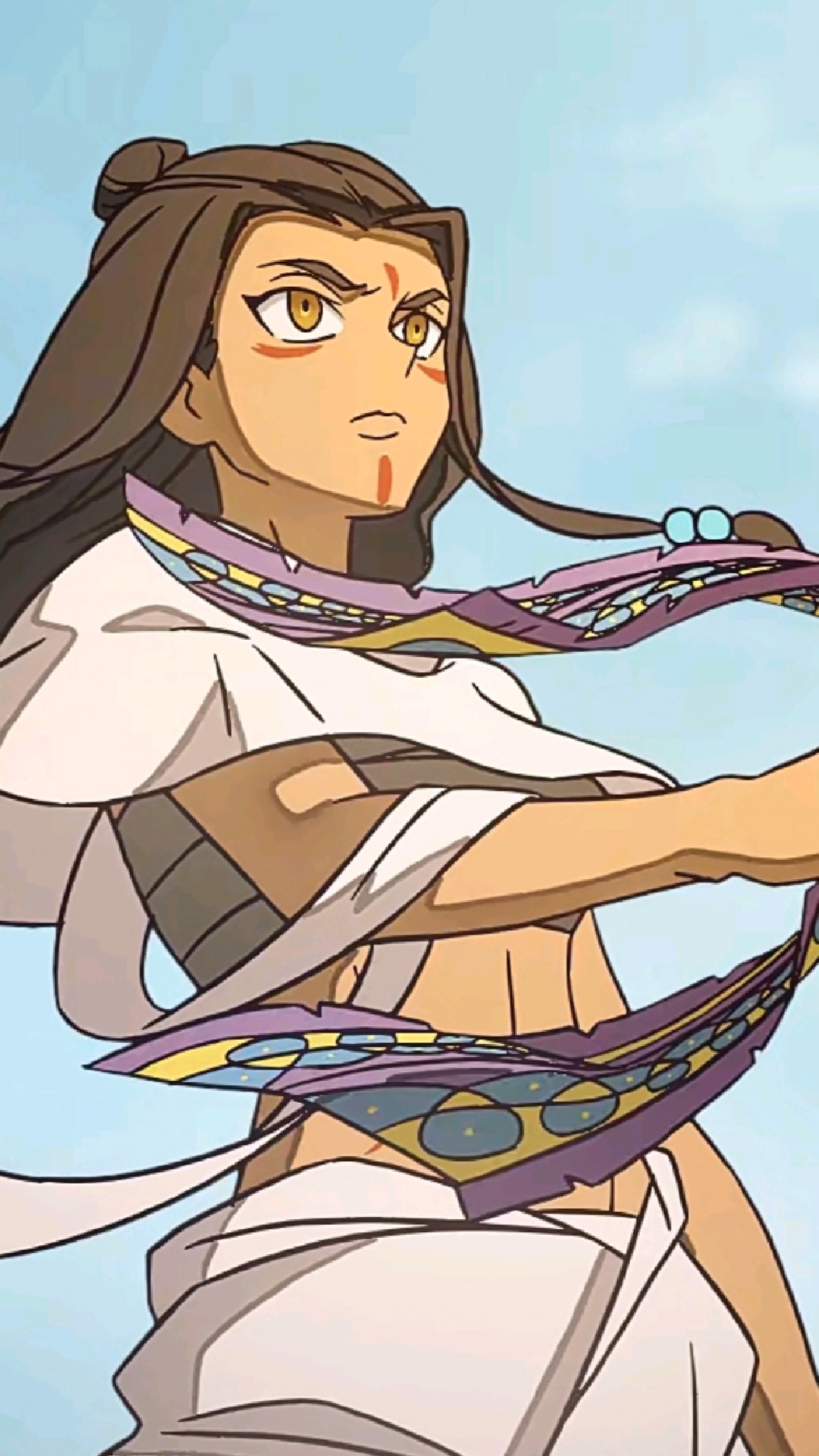 二次元别样中国年#大理寺日志:朗百灵的头巾,原来是丘神纪给的,一口