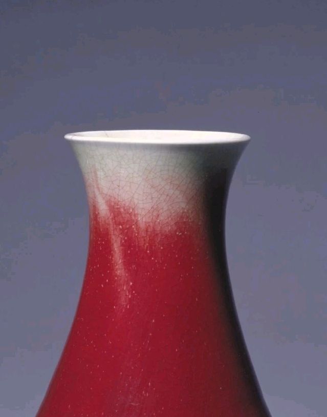 大清康熙郎窑红釉琵琶尊鉴赏