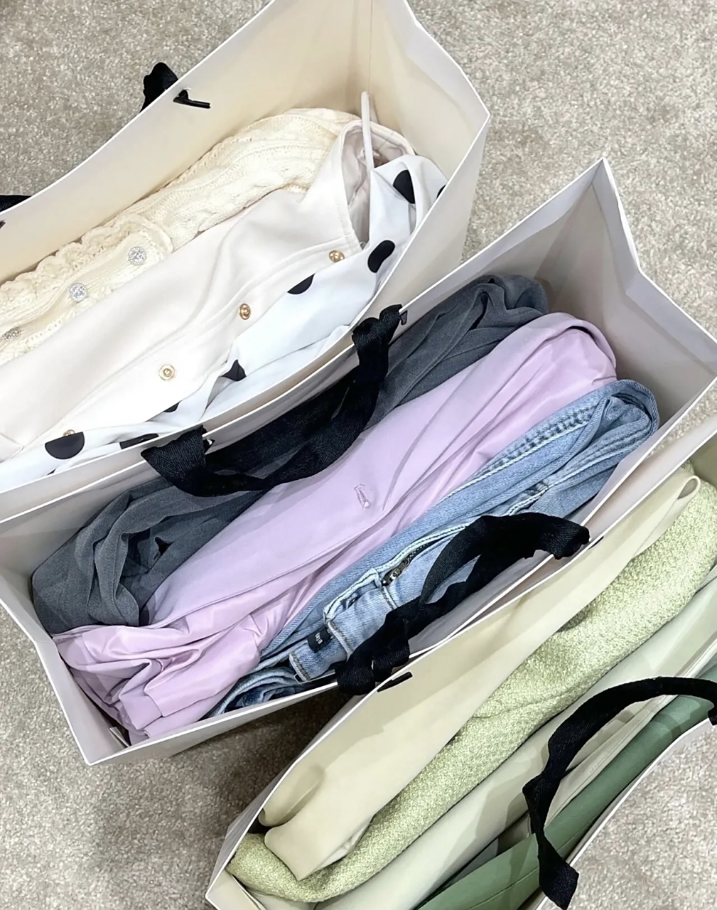 真的建议女生多去实体店买衣服!