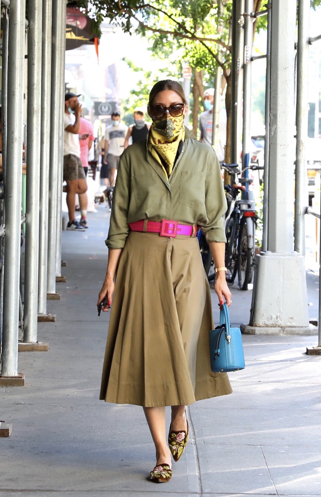 奥利维亚·巴勒莫(olivia palermo)在纽约最新高清街拍图